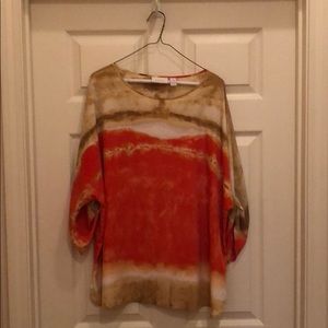 price lowered-Chico’s silky blouse  size 3